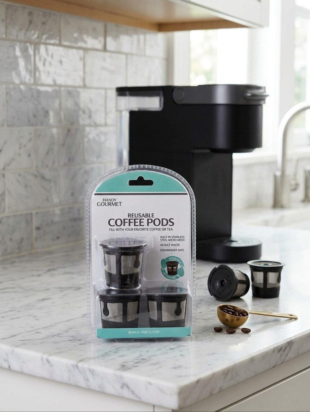 Reusable Coffee Pods - Black